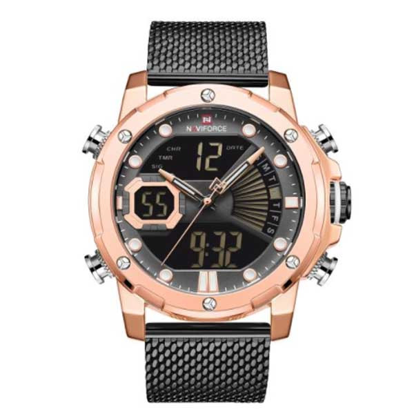 ساعت مچی عقربه‌ای مردانه نیوی فورس مدل 9172