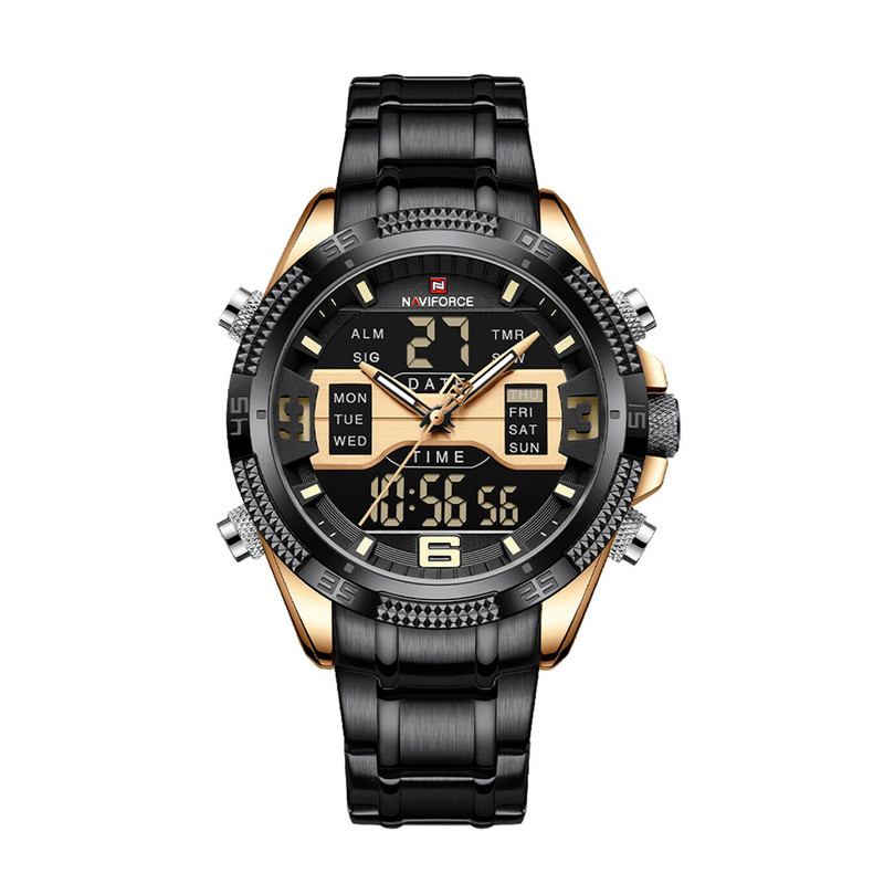 ساعت مچی عقربه‌ای مردانه نیوی فورس مدل nf9201