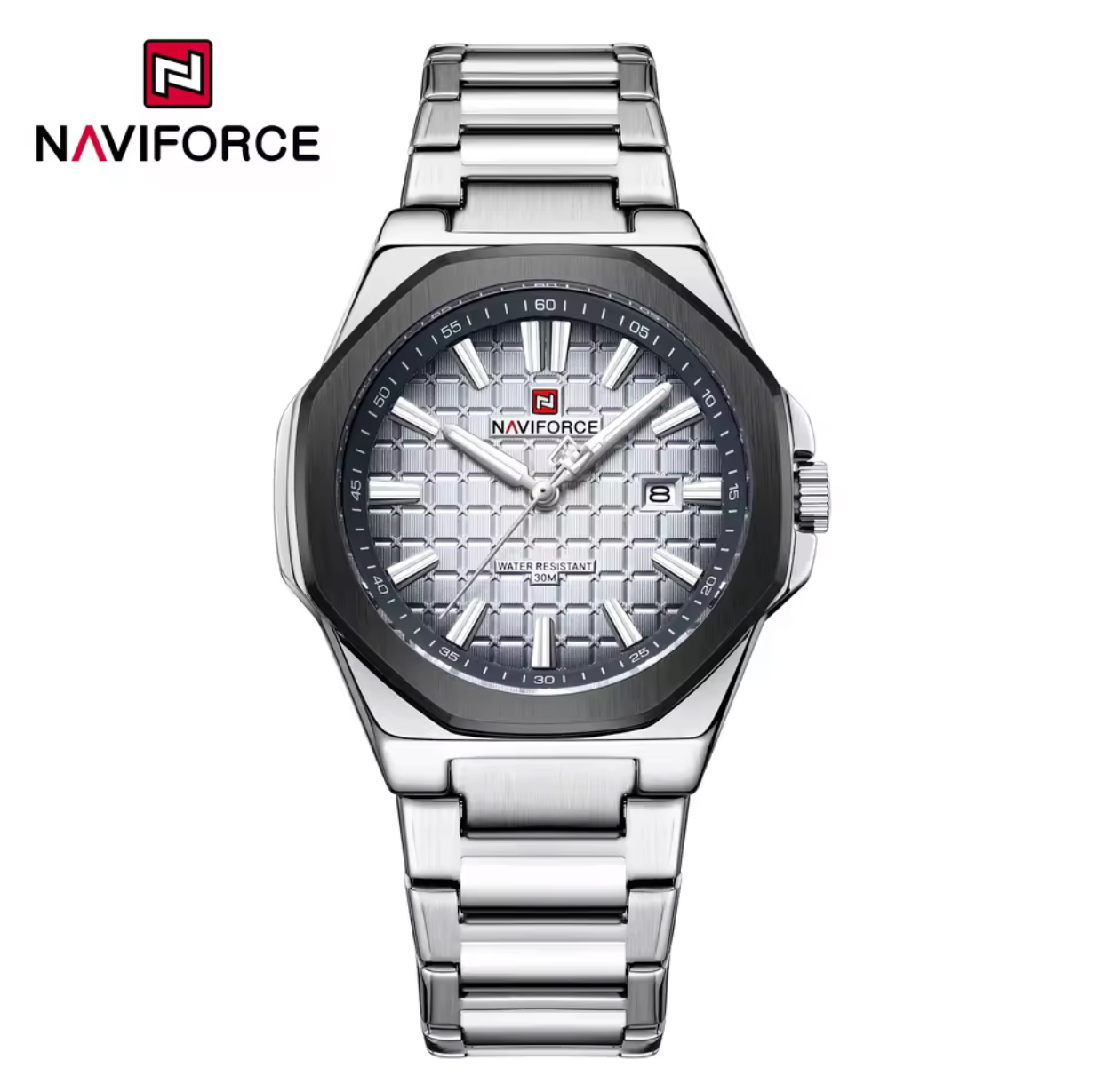 ساعت مردانه نیویفورس Nf9258 طوسی