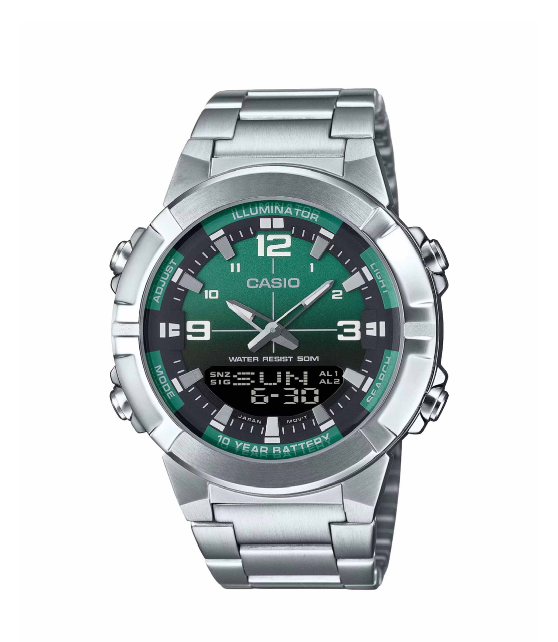 ساعت مچی مردانه کاسیو اصل CASIO AMW-870DA-3AV
