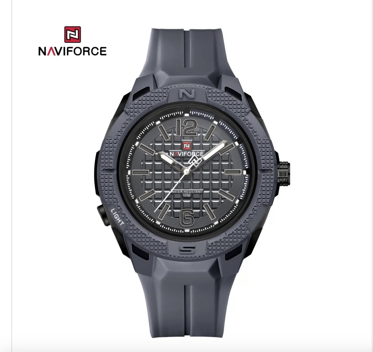 ساعت اورجینال مردانه نیوی فورس چراغدار Nf7126